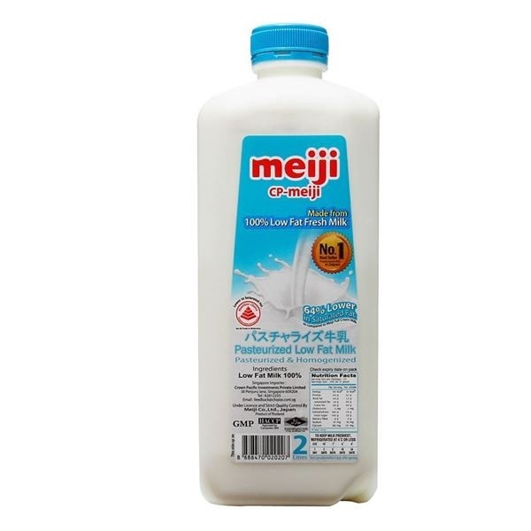 Meiji Low Fat Fresh Milk 2L