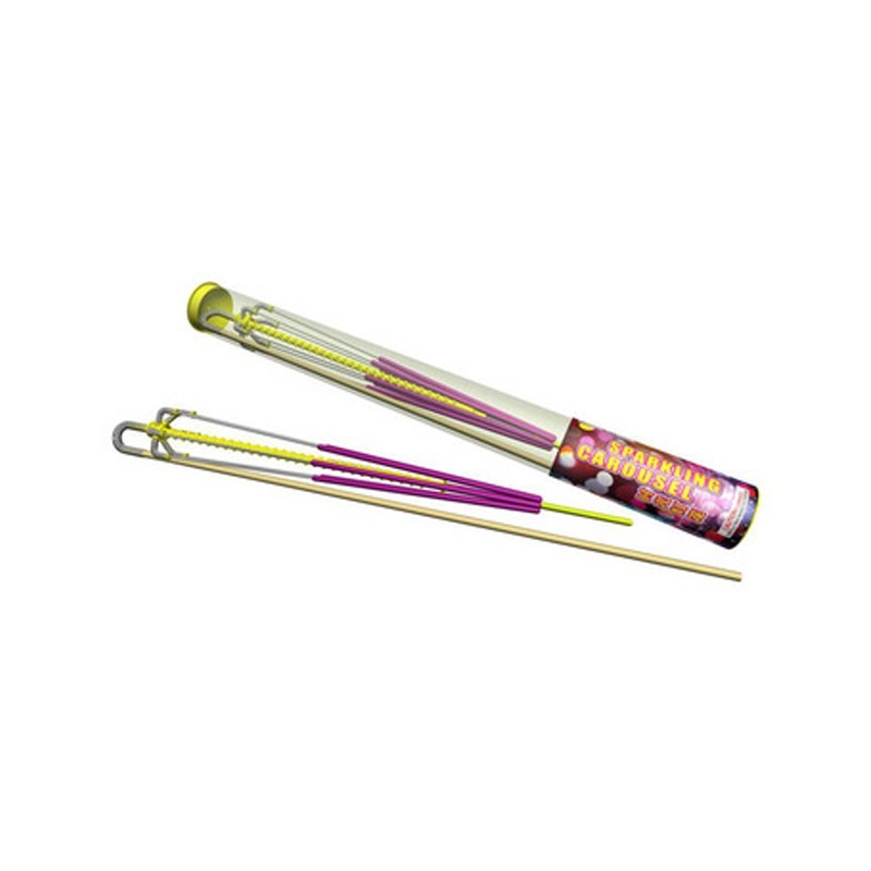 Sparkling Carousel Sparklers 0700