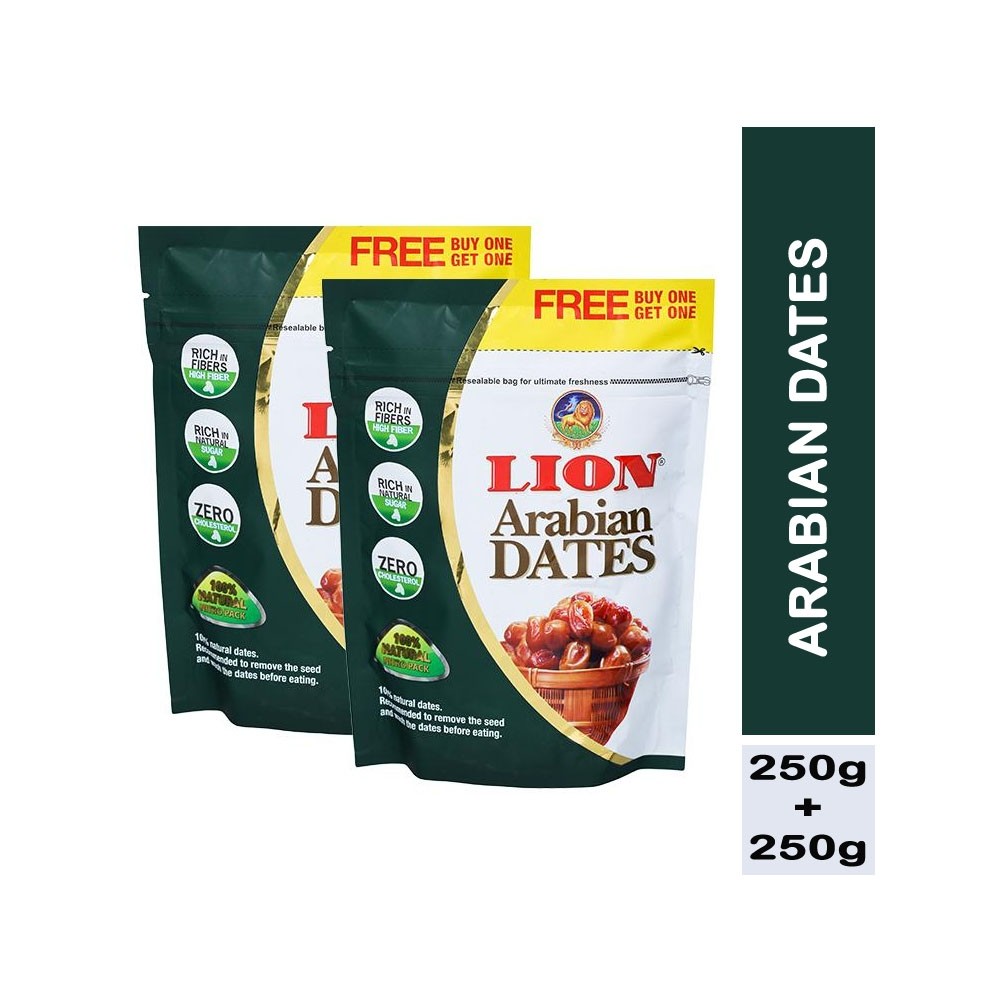 Lion Arabian Dates 250g Dairy, Chilled & Frozen Komalas Vegemart