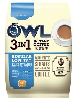Owl 3 in 1 Instant Coffee - Regular