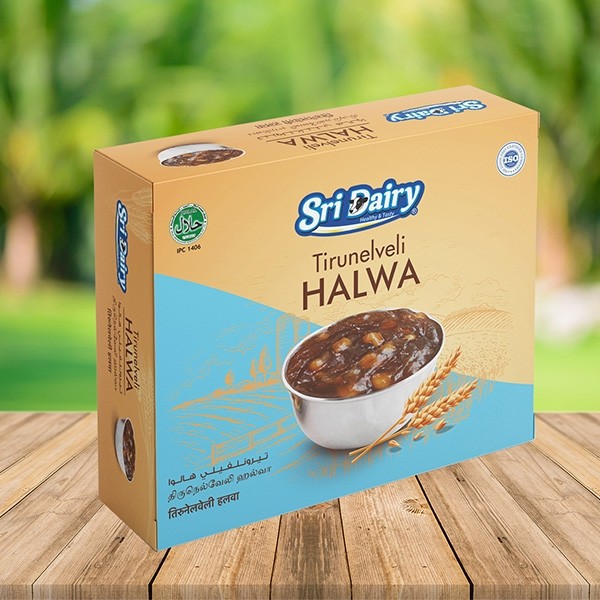Sri Dairy Tirunelveli Halwa 200gm Komalas Vegemart Online Grocery