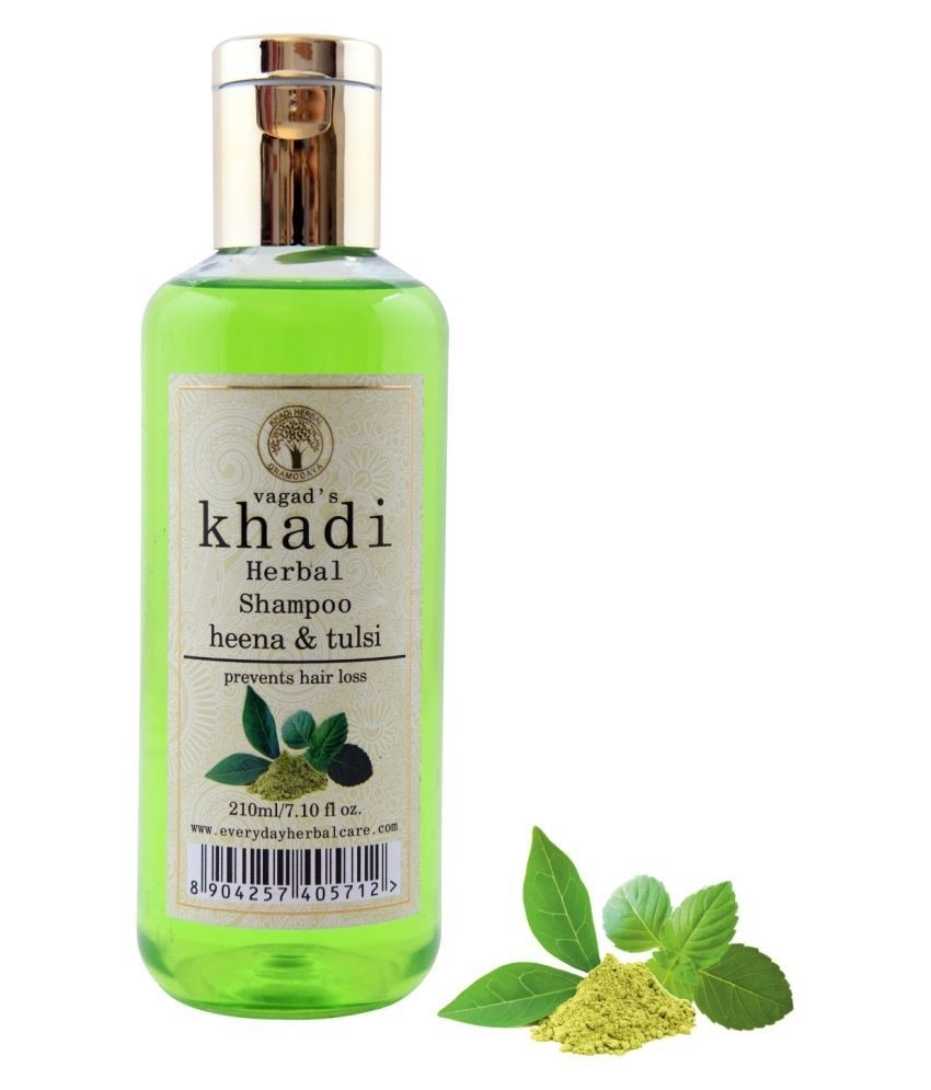 Vagad's Khadi Henna and Tulsi shampoo 210ml - Komalas Home Foods | Komalas  Vegemart – Online Grocery Delivery