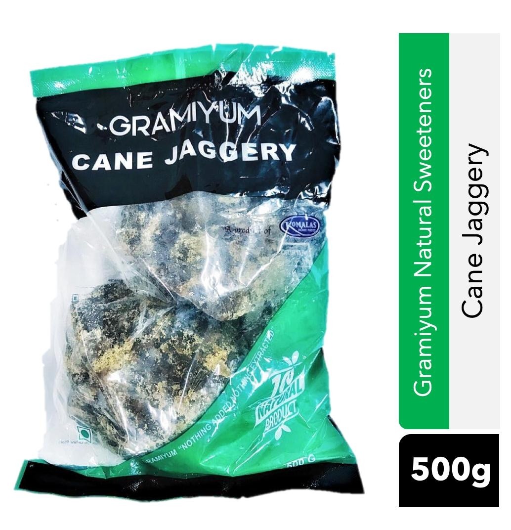 Gramiyum Cane Jaggery  (நாட்டு வெல்லம்) 500g