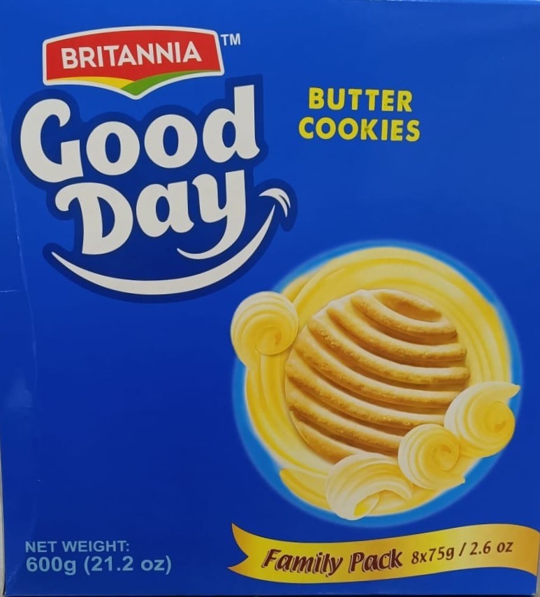 Britannia Good Day Butter Cookies 600g Beverages & Snacks Komalas