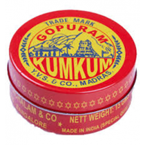 Gopuram Kumkum tin