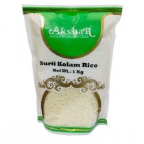 Akshar Surti kolam rice 