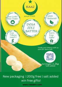 Raaz Idli Dosa Batter 1.2kg